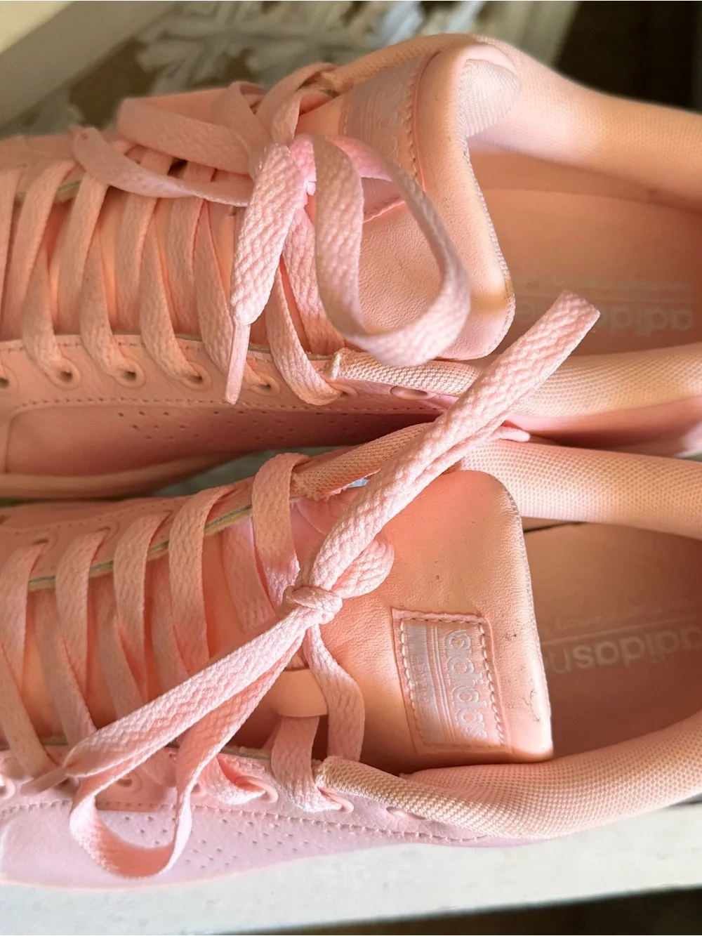 adidas Women’s Light Pink Low-Top Sneakers